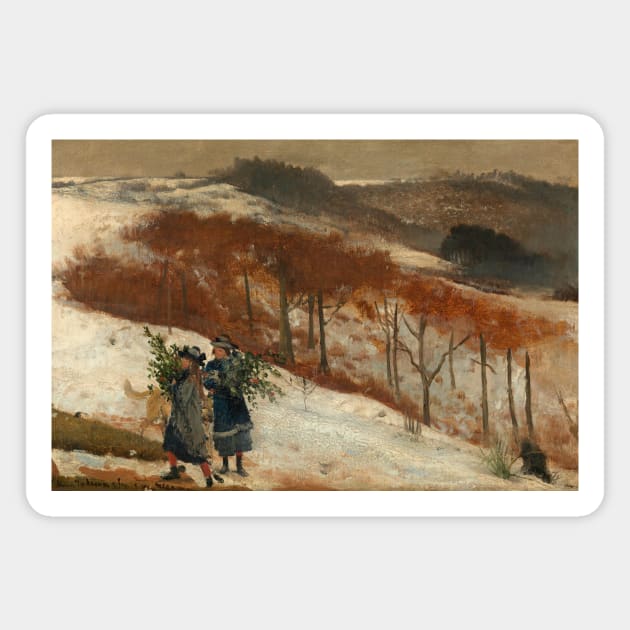 Landschaft im Wienerwald by Lawrence Alma-Tadema Magnet by Classic Art Stall